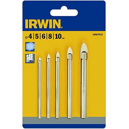 Irwin ÜVEG ÉS CSEMPE FÚFÓSZÁR !-10 mm) - 5 DB