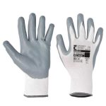 BABBLER nylon nitril mártott kesztyű_szürke/fehér_10