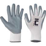 BABBLER nylon nitril mártott kesztyű_szürke/fehér_9