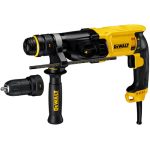   Dewalt SDS-PLUS Fúró-vésőkalapács tartozékkal  3-üzemmód, cseretokmány, 800 W, 2,6 J, koffer