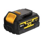   DEWALT ORIGINALGumírozott Akkumulátor, 18.0V, 5.0Ah XR Li-Ion