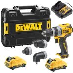 12 V XR Multi Csavarozógép Kofferben 2x3 Ah akku + töltő