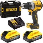   18V XR kefementes fúrócsavarozó, töltő + 2x5Ah powerstack 