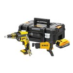   Akkus 18V-os XR Li-Ion gipszkartoncsavarozó készlet 1db 1.Ah-s powerstack  akku, csavaradagoló feltét, koffer
