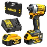   18V XR 1/2 kompakt utvecsavarozo 2x5.0 Ah és töltő - TSTAK koffer