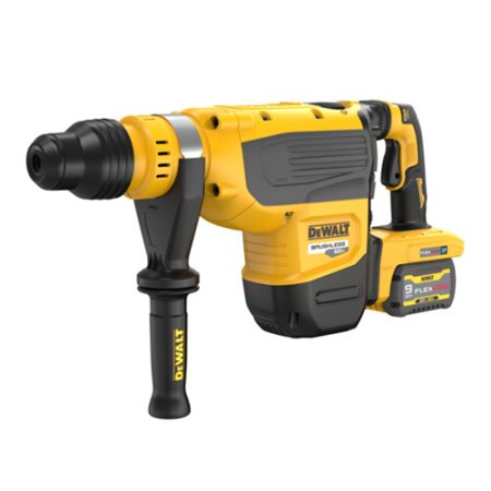 Dewalt 54V XR FLEXVOLT 48 mm 13,3 J SDS-Max FÚRÓKALAPÁCS - 2 × 9 Ah akkumulátorral  + AJÁNDÉK 54V XR Flexvolt 9AH akkumulátor
