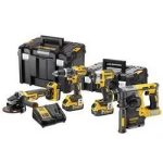   DeWalt DCK422P3T 18V-os 4 gépes Combopack (DCD796+DCG405+DCF887+DCH273), 3x5.0 Ah, töltő