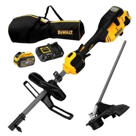 DeWalt DCMAS5713X1-QW Multifunkciós kertigép hajtómű, 54 V 1x 9Ah akksi és töltő 