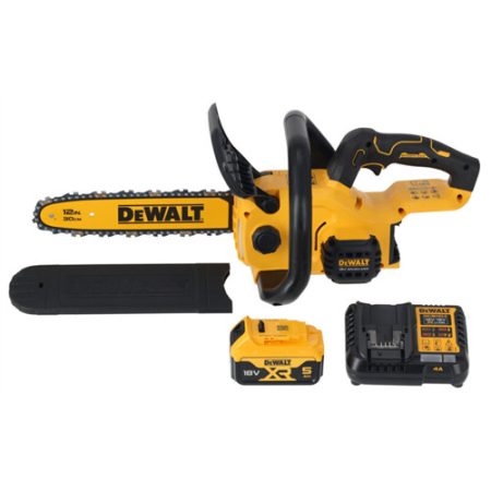 DeWalt 18 V XR 30cm szénkefe nélküli kompakt láncfűrész 1x 5Ah akku+töltő