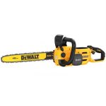   DeWalt 54V-os láncfűrész (50cm) akkumulátor és töltő nélkül