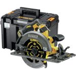  Dewalt DCS579NT-XJ 54V XR  vezetősín kompatibilis körfűrész töltő és akkumulátor nélkül TSTAK kofferben