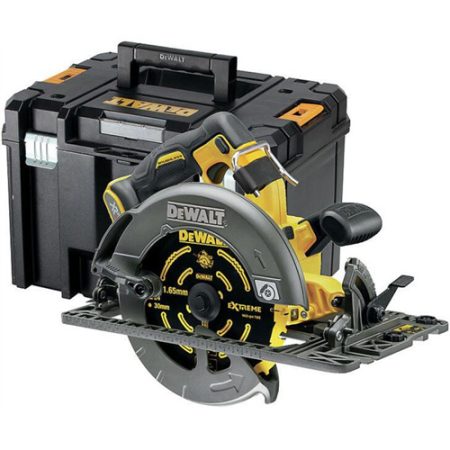 Dewalt DCS579NT-XJ 54V XR  vezetősín kompatibilis körfűrész töltő és akkumulátor nélkül TSTAK kofferben