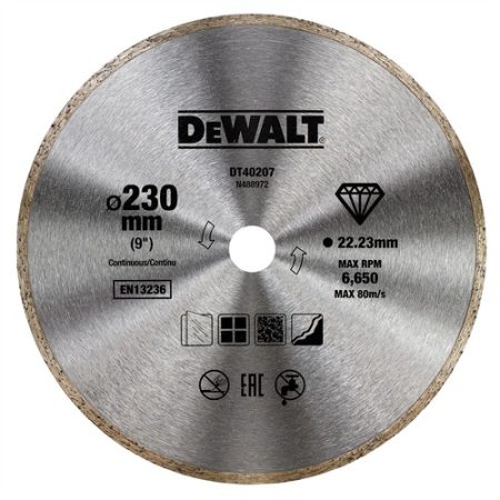 Diamond Blade Continuous 230mm/22.2mm ---- (x)