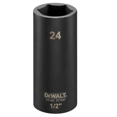DeWalt 24 mm 1/2" dugókulcs (mély)