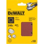 Csiszolólap 115x115 240G  szemcsefinomság 5db/csomag