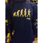 DeWALT Evolution póló  fekete - XL